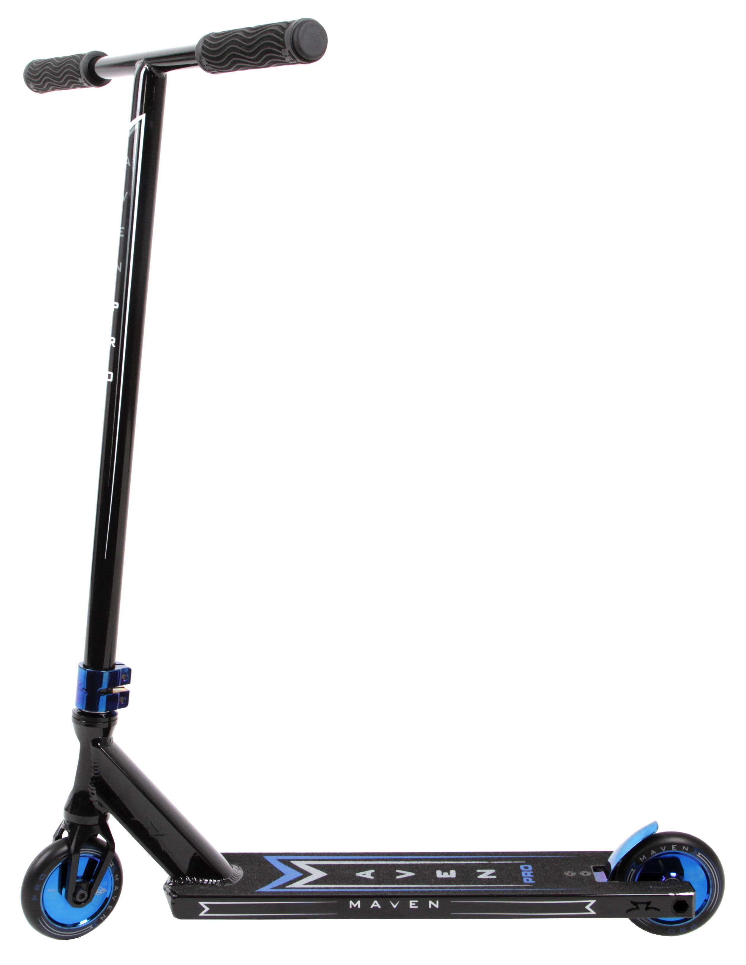 Ao Maven Pro Complete Scooter Black Burnt Pipe Broadway Pro Scooters